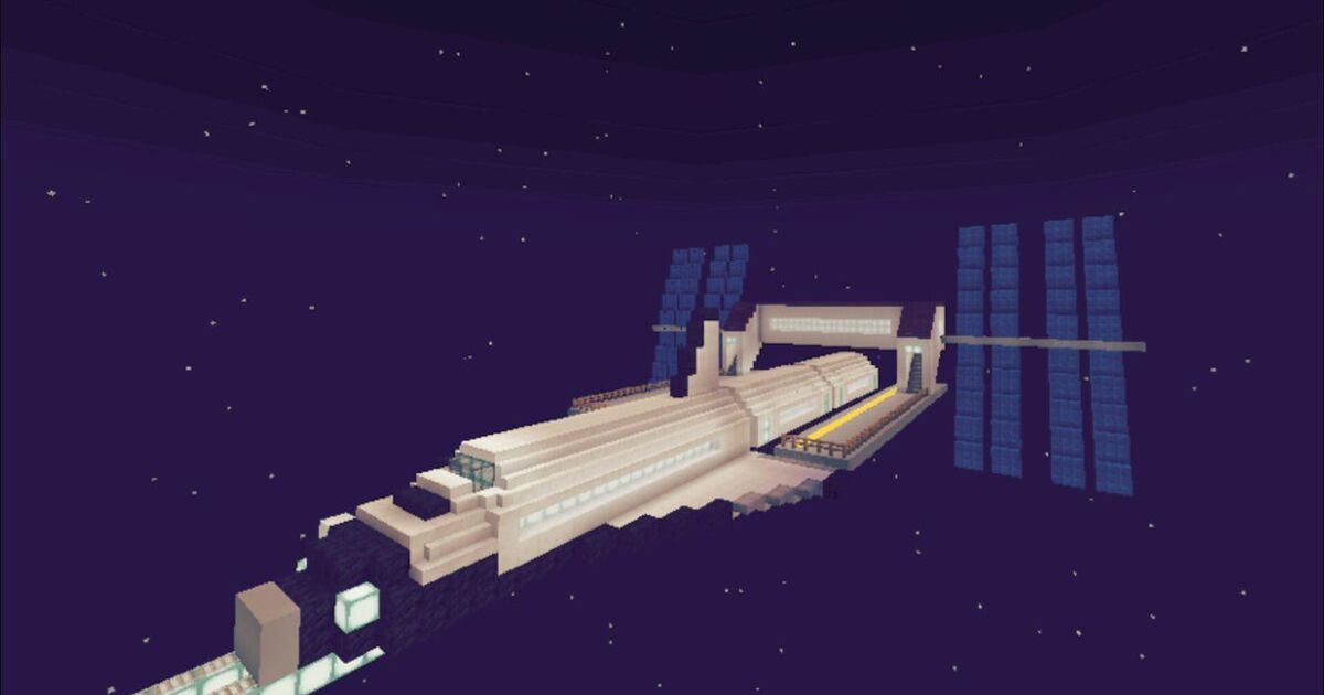 127 宇宙ステーション マイクラ建築60分一本勝負 Togetter