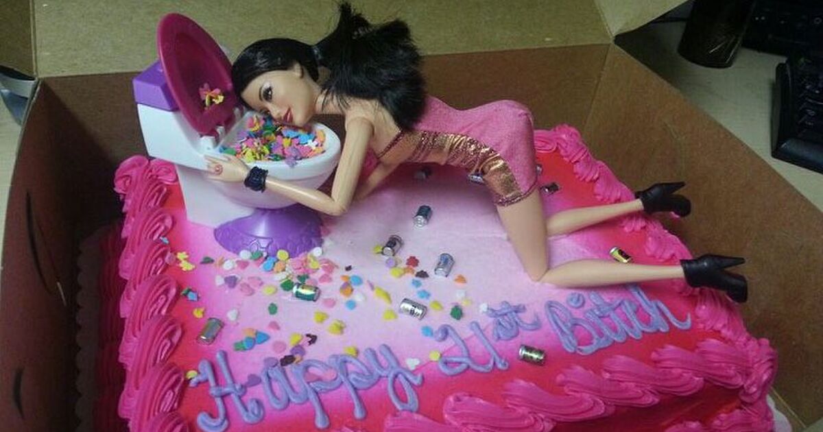 あなたの知らない Drunk Barbie Cake こと酔っ払いバービーケーキの世界 Togetter