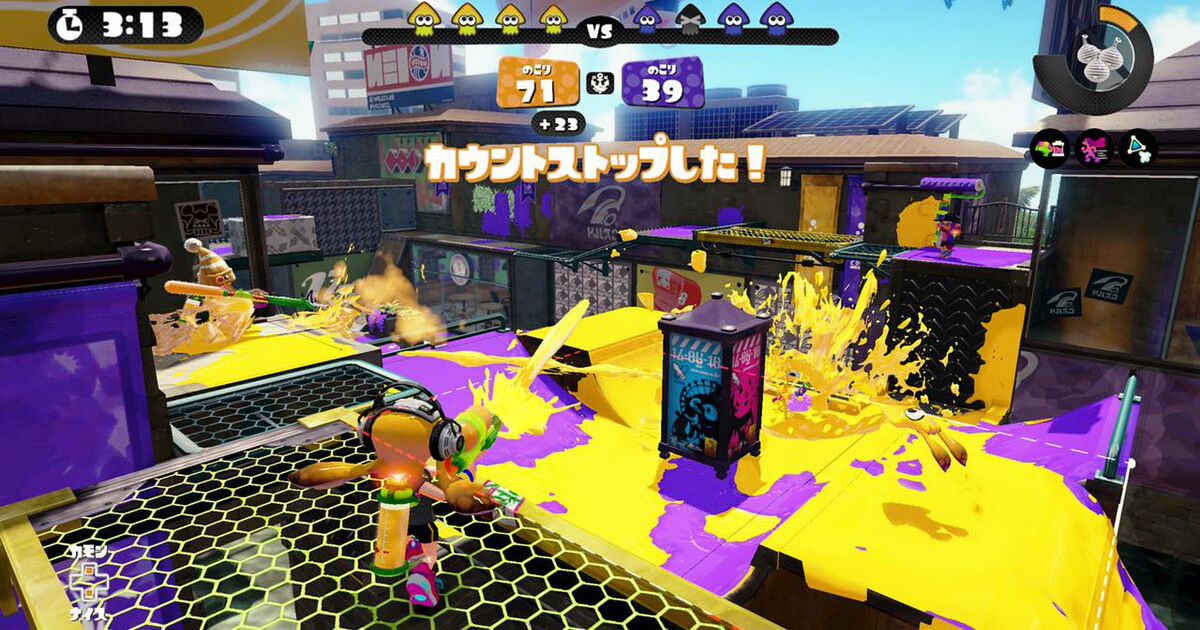 スプラトゥーンでガチマッチ解禁 負けたら0p ガチだぜ Togetter