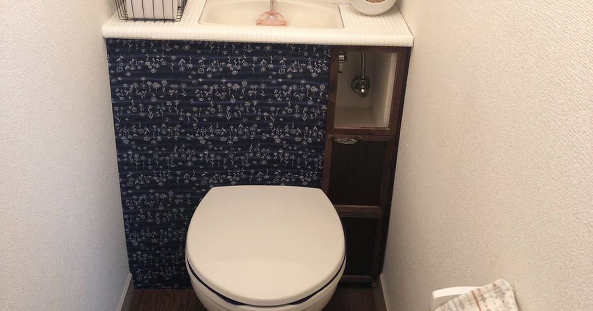 100均アイテムで賃貸住宅のトイレをタンクレス風にdiy 仕上がりが素敵すぎて これはやりたい と話題 Togetter