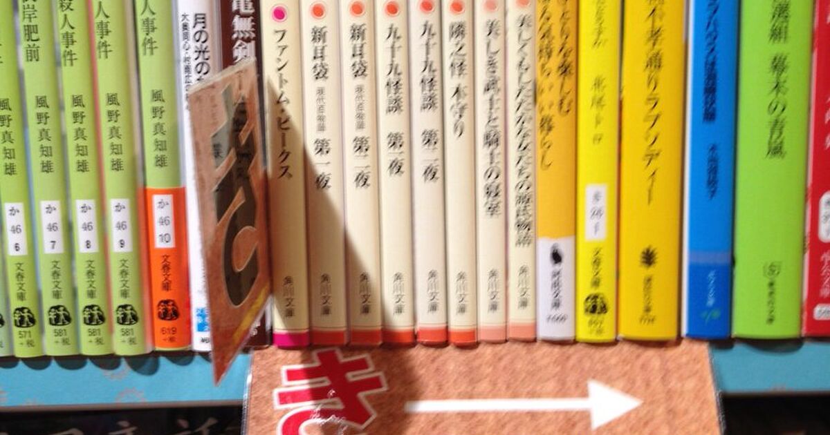 本棚の50音別仕切りを『お客様目線』で少し改良しただけで売り上げがUP「こういう店増えてほしい！」「ほんとありがたい」 Togetter