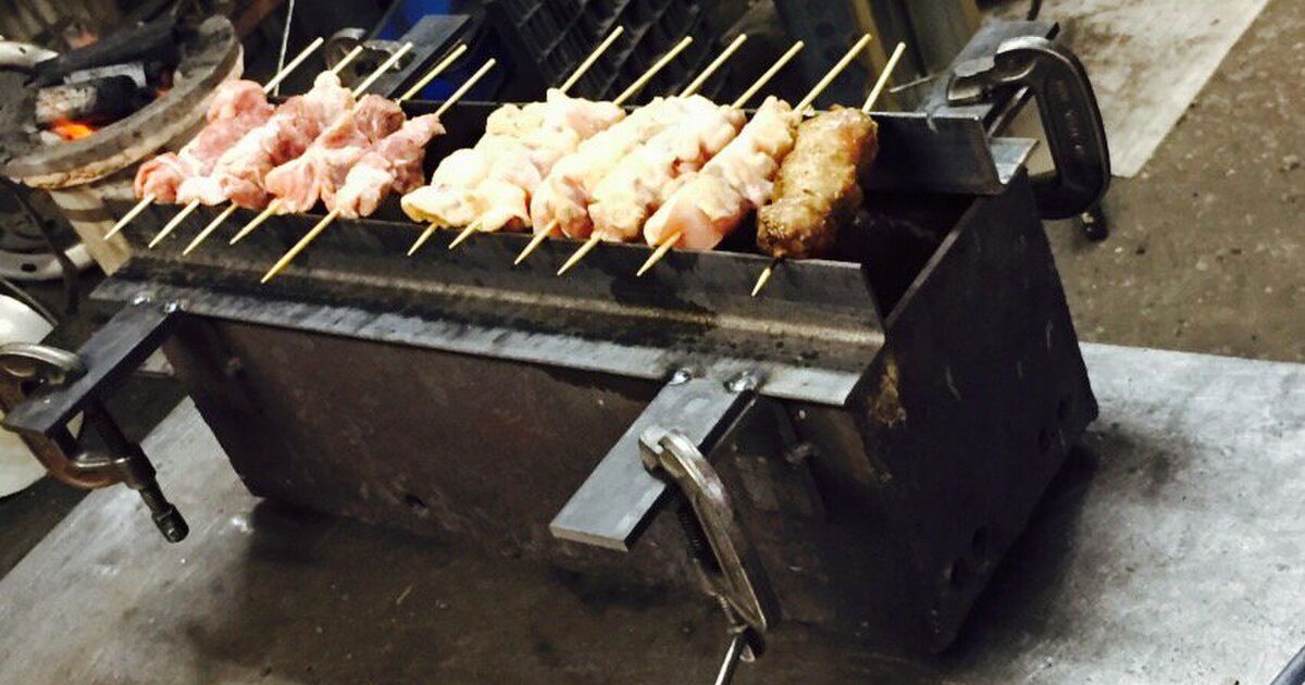 妻が 焼き鳥する と言って まさか焼き鳥焼きマシンから作るとは思わなかった Togetter