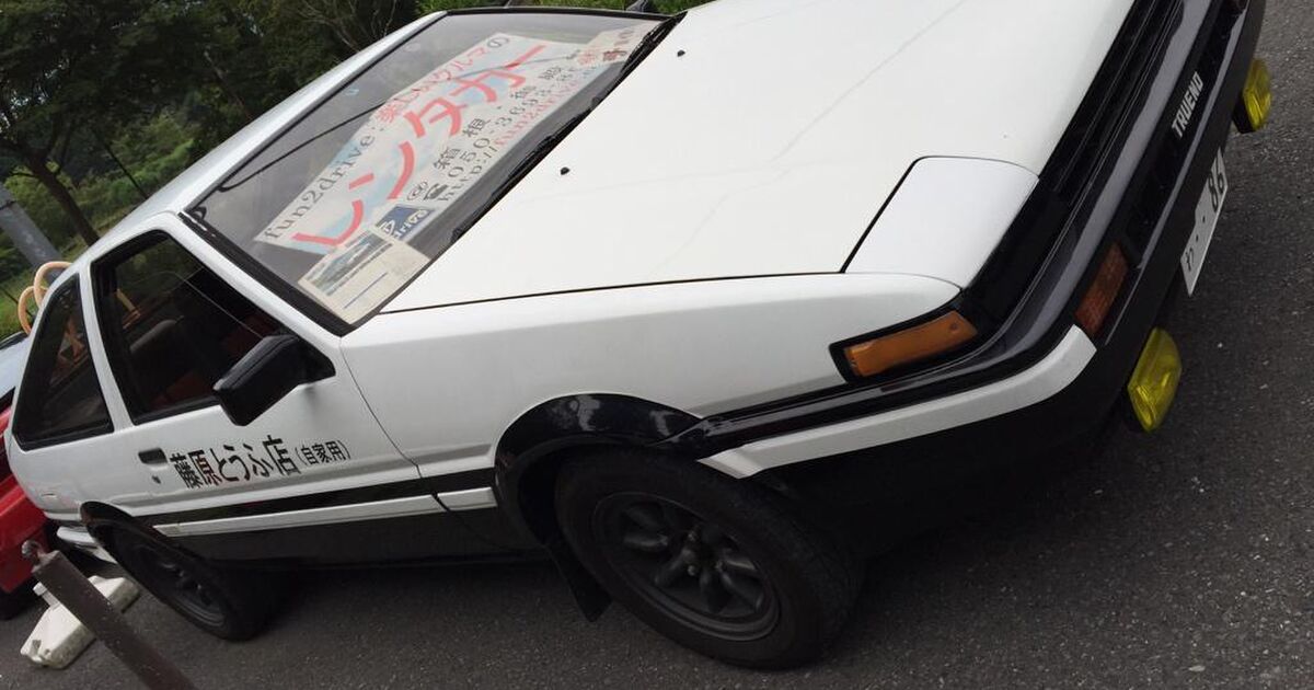 あのとうふ屋の車をレンタルできるレンタカー屋が話題 わかってる感がすごい 紙コップに水を Togetter