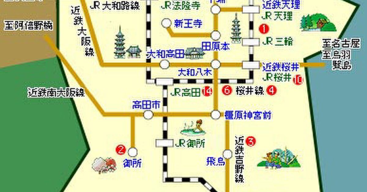 詐欺で訴えても勝てる 奈良県の公式hpに載っている県内の鉄道図 県民的には大嘘にも程があるらしい Togetter
