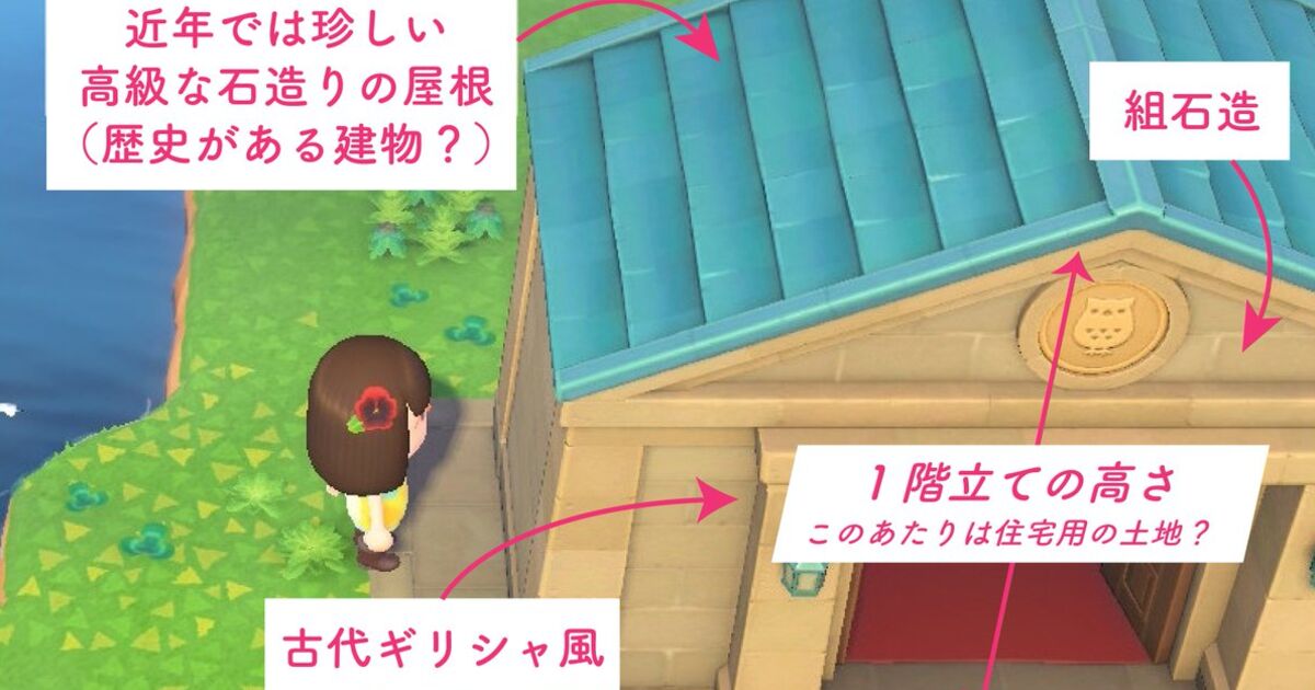 あつまれ どうぶつの森 の博物館はどうすごい 一級建築士に聞いてみた という記事がとても興味深かった バリアフリーと消防法に厳しいところ最高 Togetter