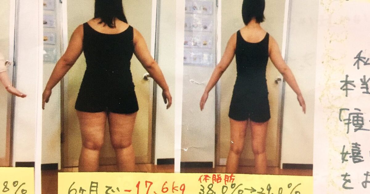 ドアも一緒に成功 ダイエットチラシのビフォーアフターに違和感が トゥギャッチ