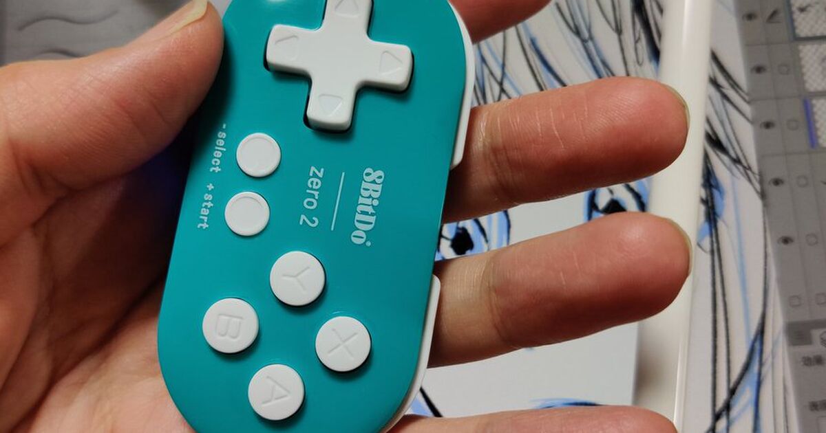 8bitdo Zero 2 人気のipad版クリスタ左手デバイス 超小型ゲームパッド に後継機が登場 2ページ目 Togetter