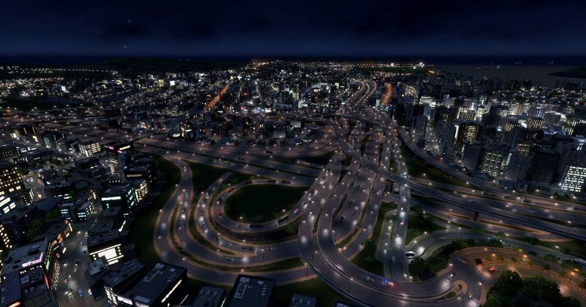 Cities Skylinesで作った街とか道路とか Min T ミント