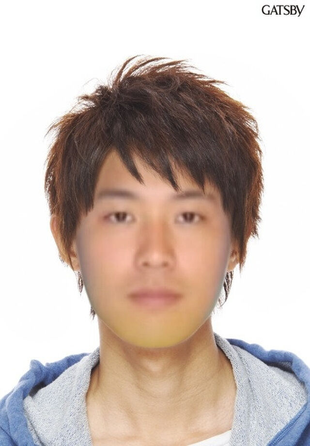 平均的な代男性の顔 中の上クラス が発表される Togetter