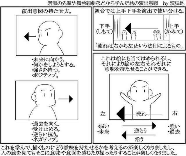 漫画の先輩や舞台観劇などから学んだ絵の演出意図 Togetter