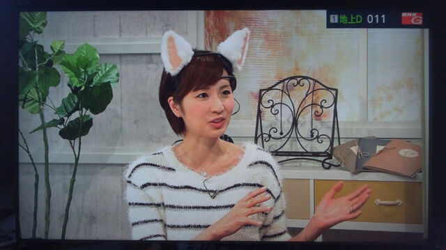 Nhkの番組で女性キャスターが猫耳つけて科学技術を解説する時代がきたか Togetter