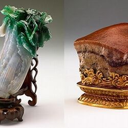 台湾・故宮博物院にある“国宝”『白菜』と『角煮』が話題「全力でボケに