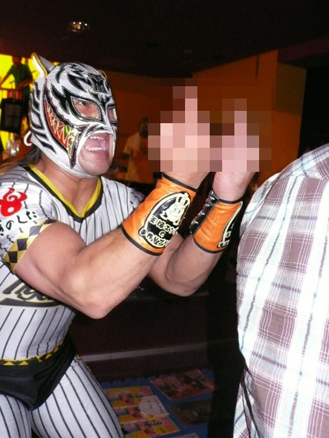 タイガースマスク 試合用マスク 大阪プロレス