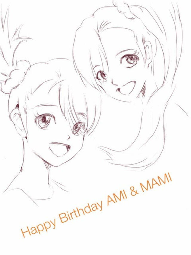 双海亜美 真美誕生日お絵かき会 12 5 22 1hda2 Togetter