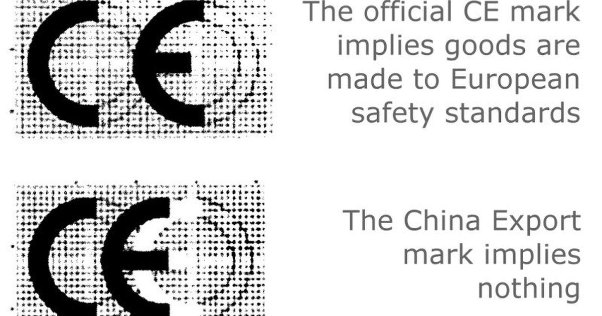 CEマークとChina Export mark Togetter