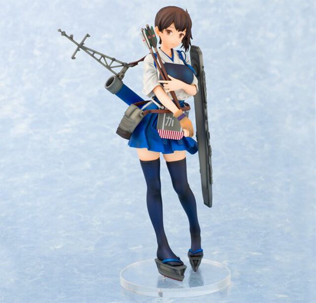 アオシマ ファニーナイツ より発売された美少女フィギュアの艦これの加賀さんが褌だったことに気付かされる人々 Togetter