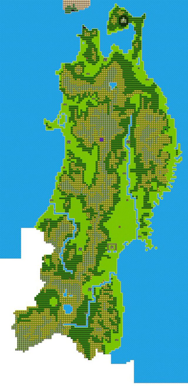 東北民はこのドラクエ風地図を見ると思わずニヤリとしてしまう ランドマークが置かれた意図を感じる 田沢湖は毒の沼地 Togetter