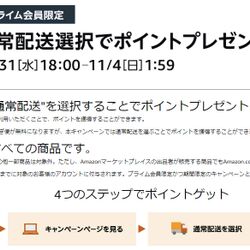 Amazon日本版に『ゆっくりでいいよ便』が登場！期間限定の試みだけど