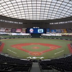 ドーム球場なのに中で豪雨が降ってるんだが 最新鋭の4ｄ対応球場 さすが自然共生型ドーム Togetter