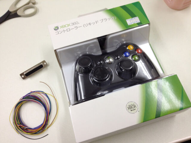 Xbox360有線コントローラの乗っ取りスライド Togetter