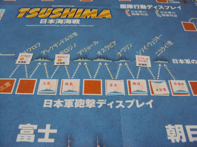 歴史群像114号付録ボードゲーム 日本海海戦 プレイレポ Togetter
