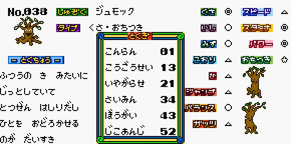 ⚪︎もんすたあ★レース 2 もんすたあ・レース2大百科: ゲームボーイ・ゲームボーイカラー