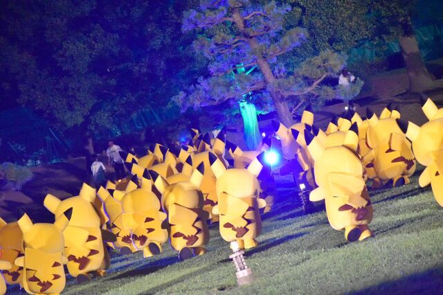 ピカチュウ大量発生チュウ 光る 踊る 大量過ぎて大渋滞するピカチュウたちがとにかく可愛すぎるので集めてみました Togetter