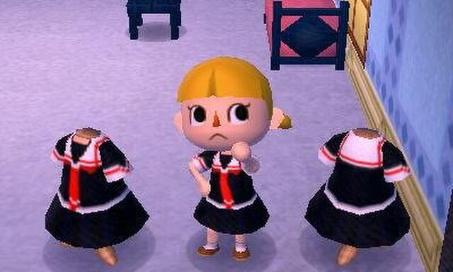 とび森で艦これ制服つくってみた Togetter