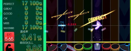 Gitadoraの判定幅と判定調節幅について Togetter