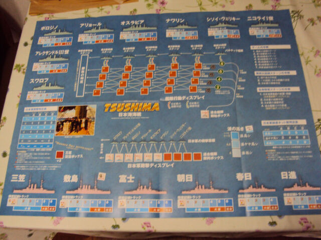歴史群像114号付録ボードゲーム 日本海海戦 プレイレポ Togetter