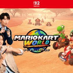 マリオカートワールド　snowman ポスター マリオカートワールド スノーマン snow man 販促用B2ポスター