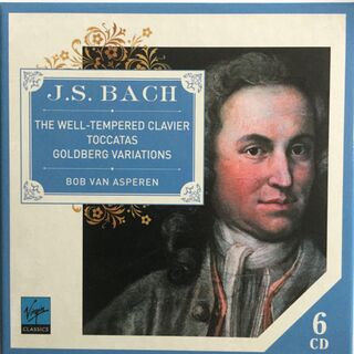 クリストフ・ルセ：J.S.Bach 鍵盤音楽（チェンバロ）作品集（６CD） ながい