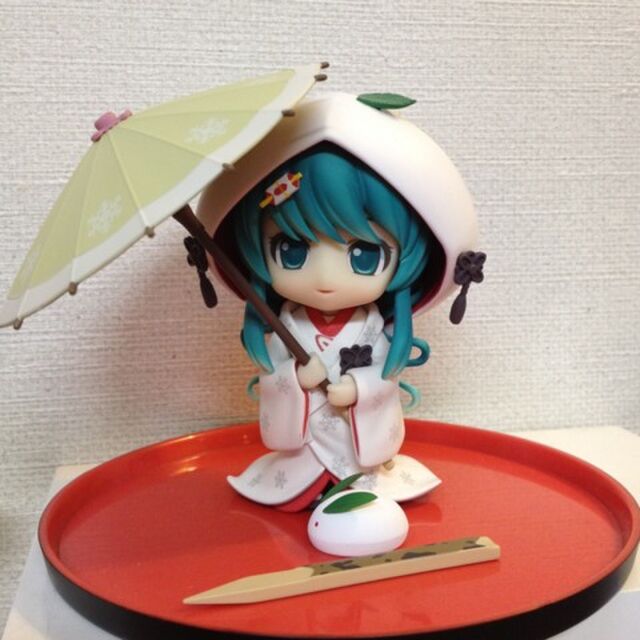 ねんどろいど 雪ミク いちご白無垢Ver.（ワンダーフェスティバル2013冬