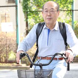 桐谷 さん 自転車