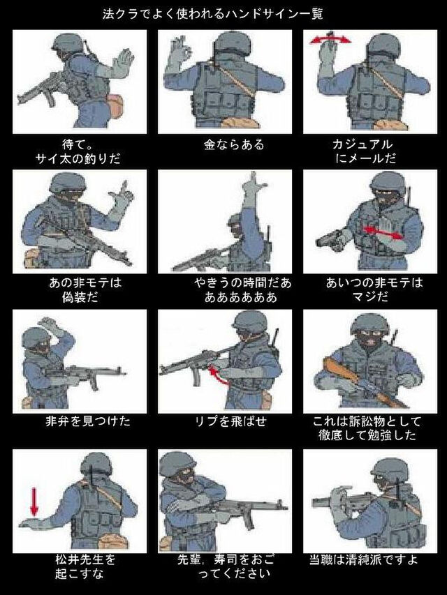 自分で作ったハンドサイン一覧図一覧 Togetter