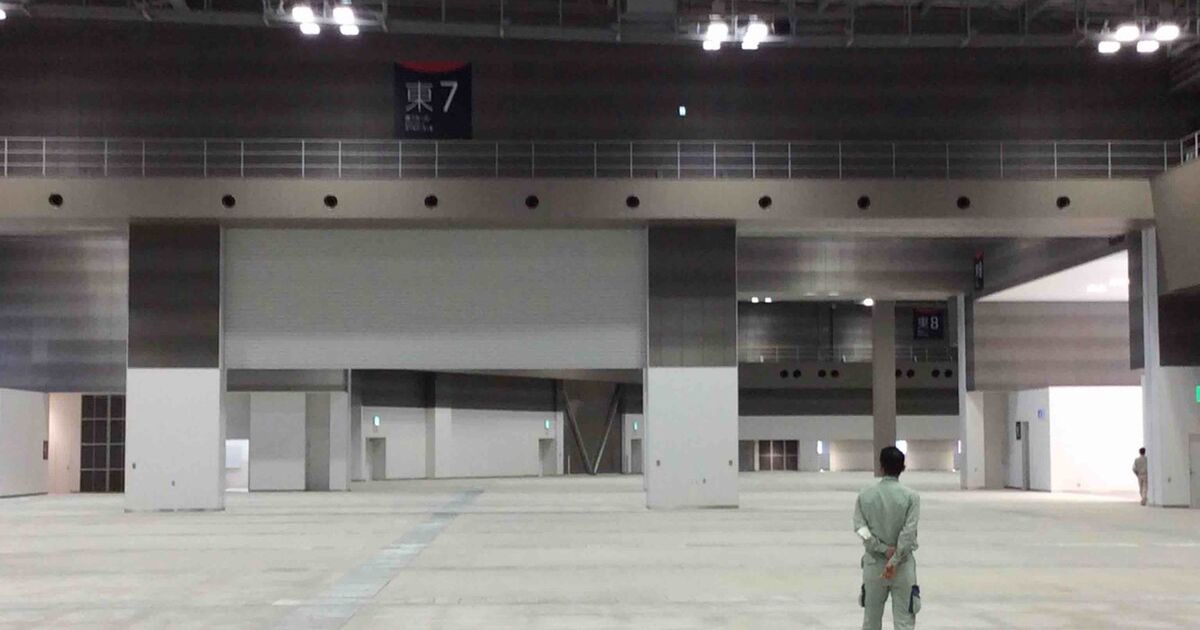 [B! 建築] 東京ビッグサイト東7・8ホール内覧会レポツイートまとめ