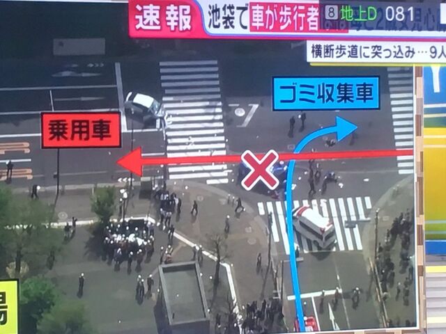 現在は記事タイトル修正済 時事通信 朝日新聞などが ごみ収集車が歩行者はねる と報道するも 報道が食い違ってるね Nhkによれば 乗用車がゴミ収集車 にもぶつかったと とネットユーザの指摘 なぜプリウスは プリウスミサイル