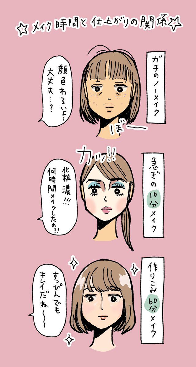 ナチュラルメイクはすっぴんじゃねぇ 芸術だ すっぴんでも綺麗って思いがちなメイクの真実 Togetter